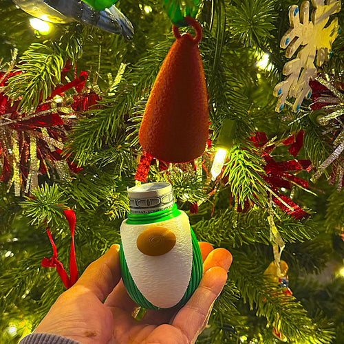 Gnome Ornament Cash/Candy Container