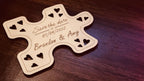Piece of My Heart - Save the Date Laser Engraved Wooden Cards