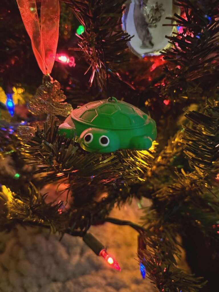 Nostalgic Turtle Sandbox Ornament
