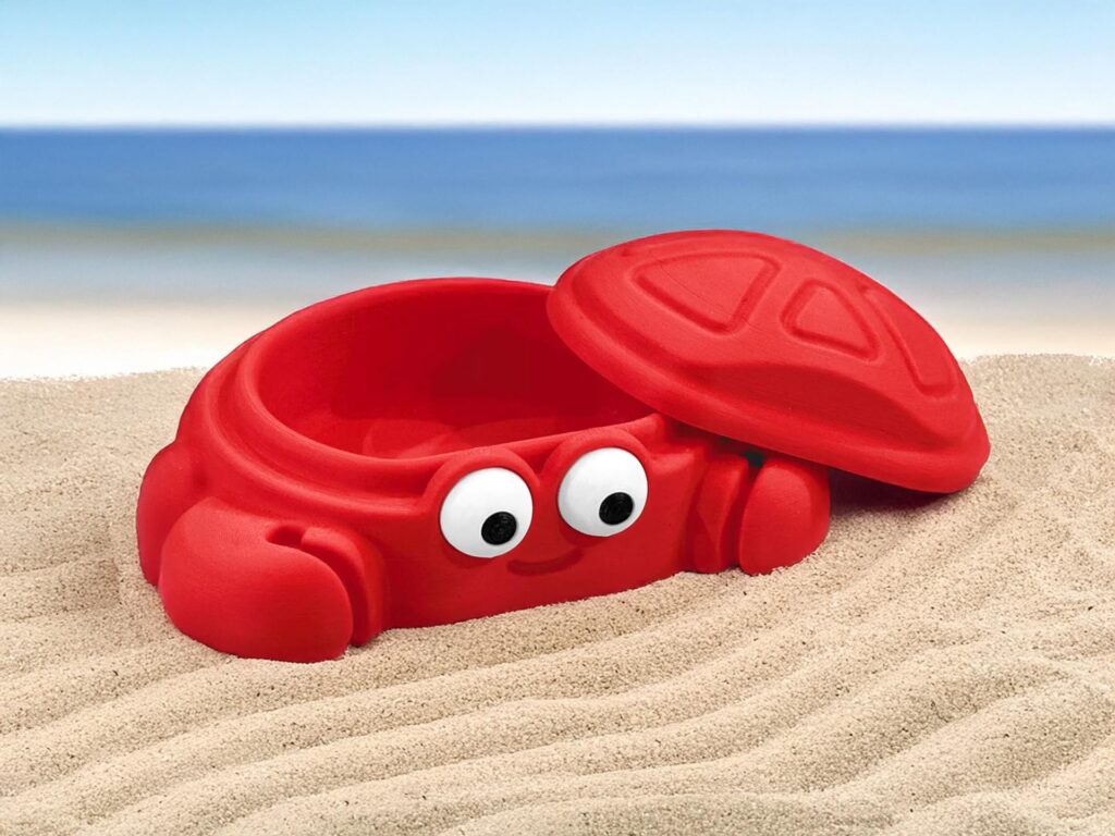 Mini Desktop Crab Sandbox