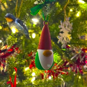 Gnome Ornament Cash/Candy Container