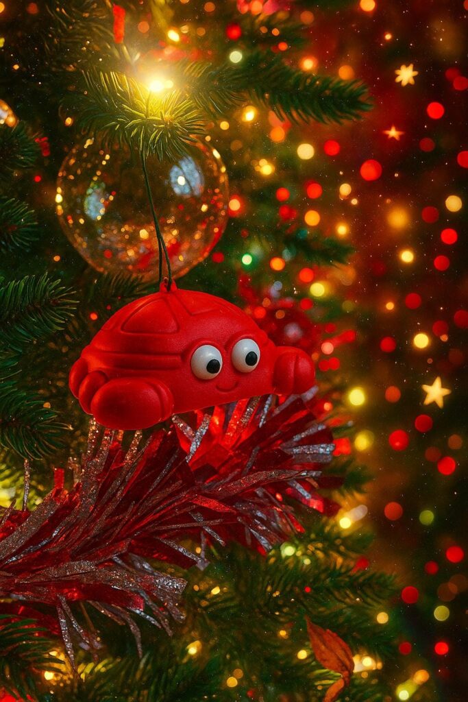 Nostalgic Crab Sandbox Ornament